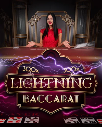 Lightning Baccarat Game Card