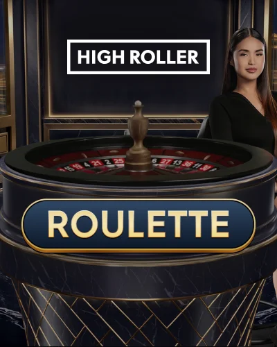 High Roller Roulette Game Card