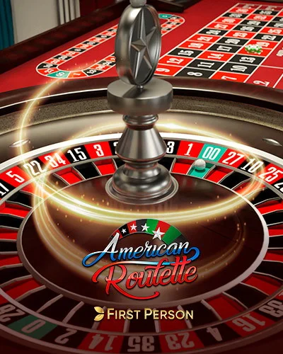 First Person American Roulette Game Card