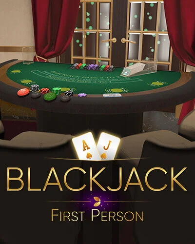 First Person Blackjack Game Card