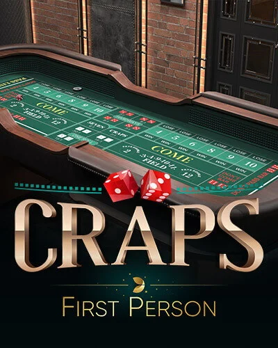 First Person Craps Game Card