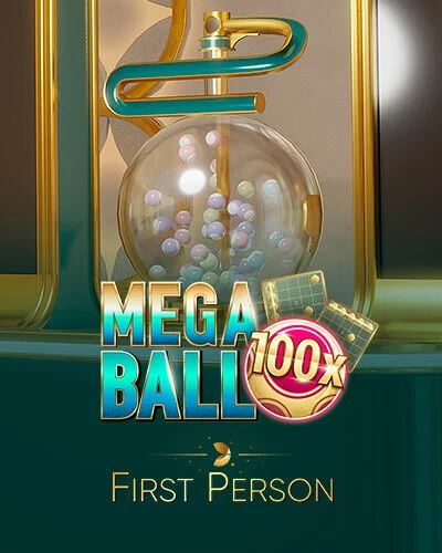 First Person Mega Ball Game Card