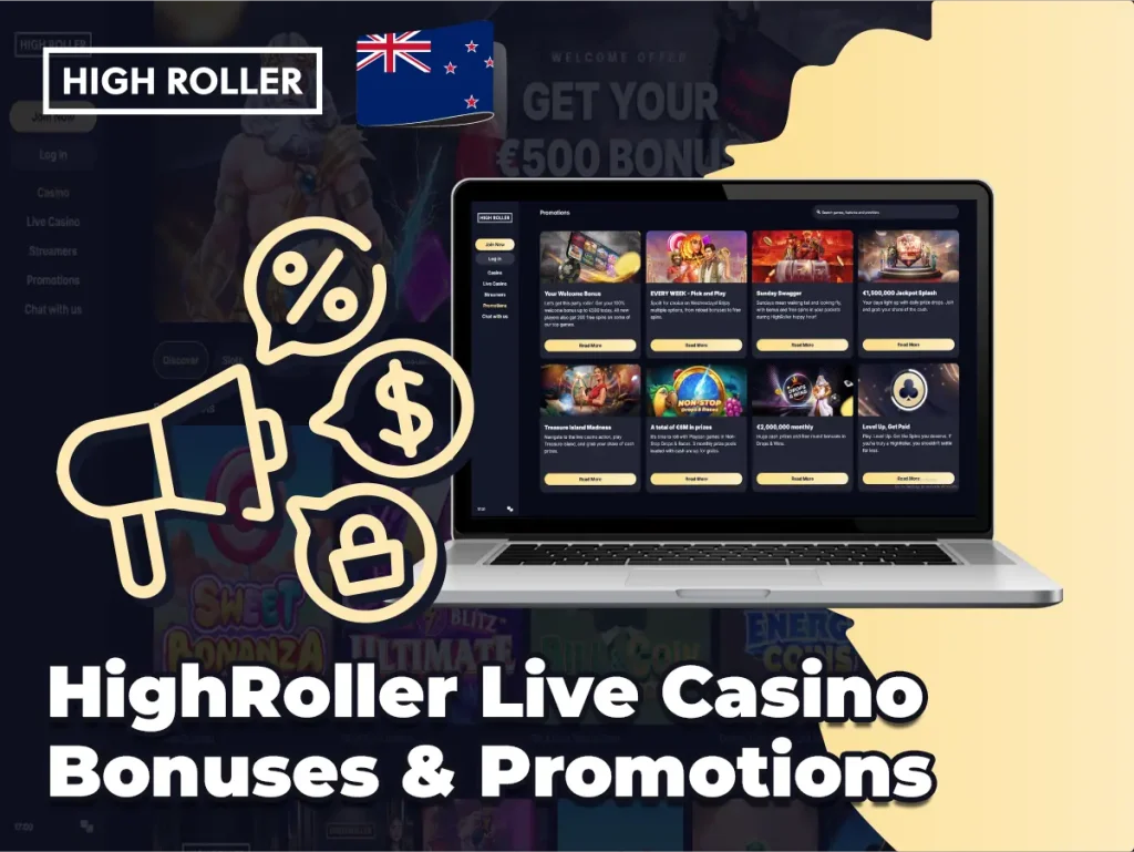 HighRoller Live Casino Bonuses & Promotions