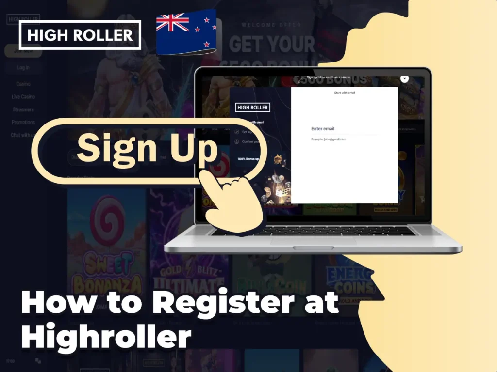 How to Register at Highroller