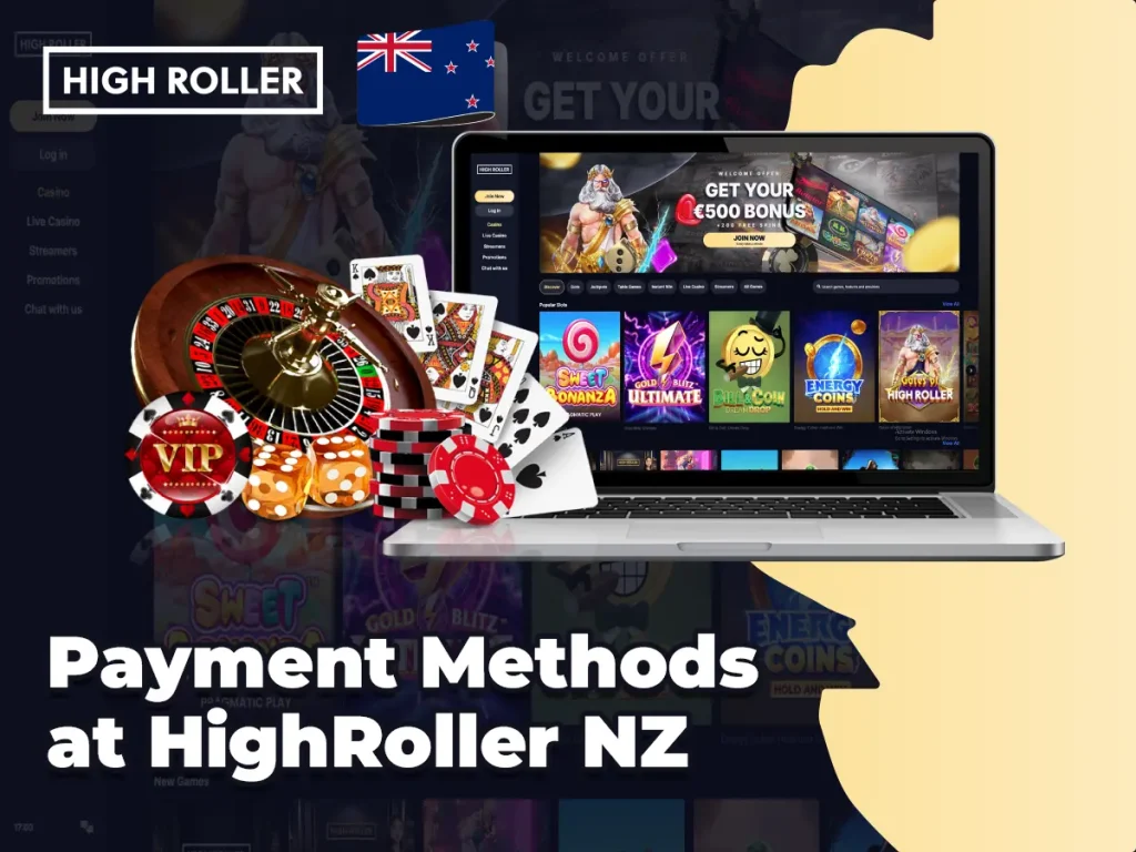 Payment Methods at HighRoller NZ