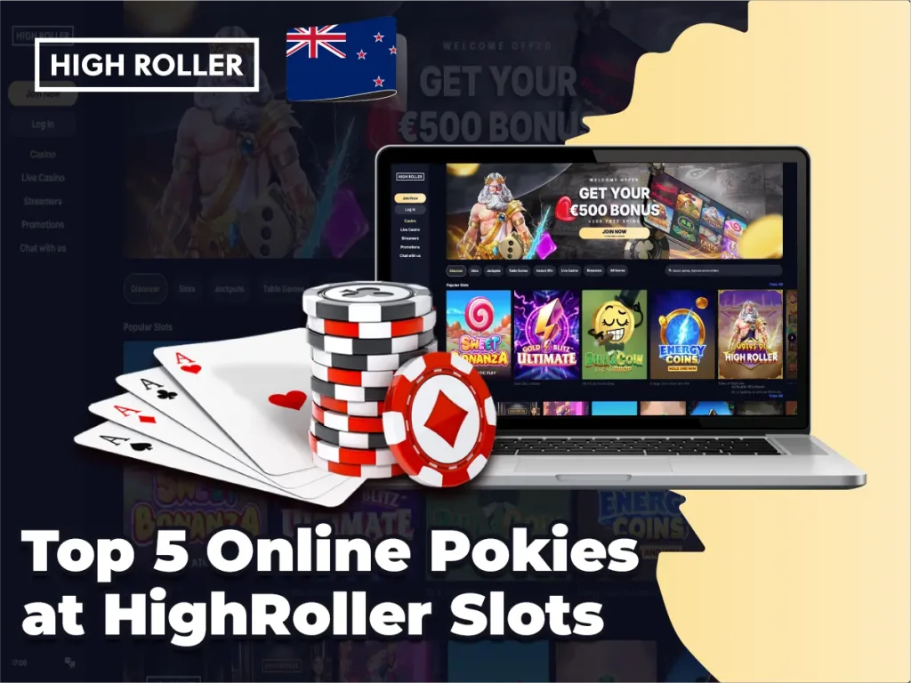 Top 5 Online Pokies at HighRoller Slots